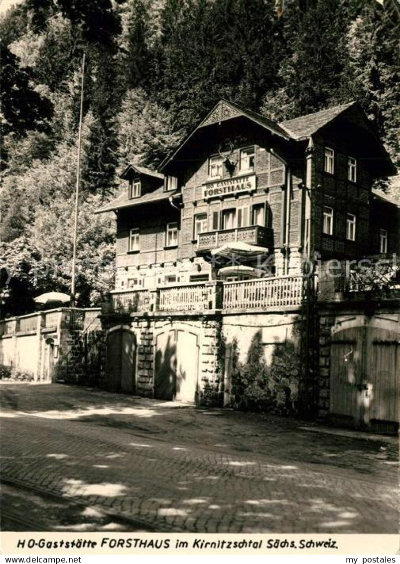 73279563 Kirnitzschtal Gaststaette Forsthaus  Kirnitzschtal - Kirnitzschtal