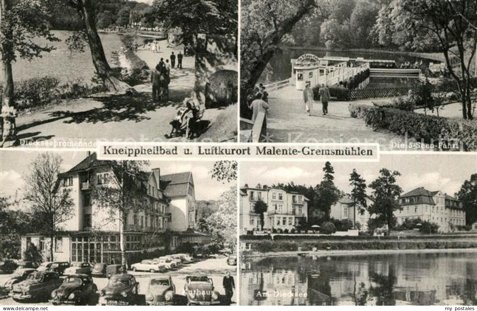 73278158 Malente-Gremsmuehlen Kneippheilbad Dieckseepromenade Kurhaus Malente-Gr - Malente-Gremsmühlen