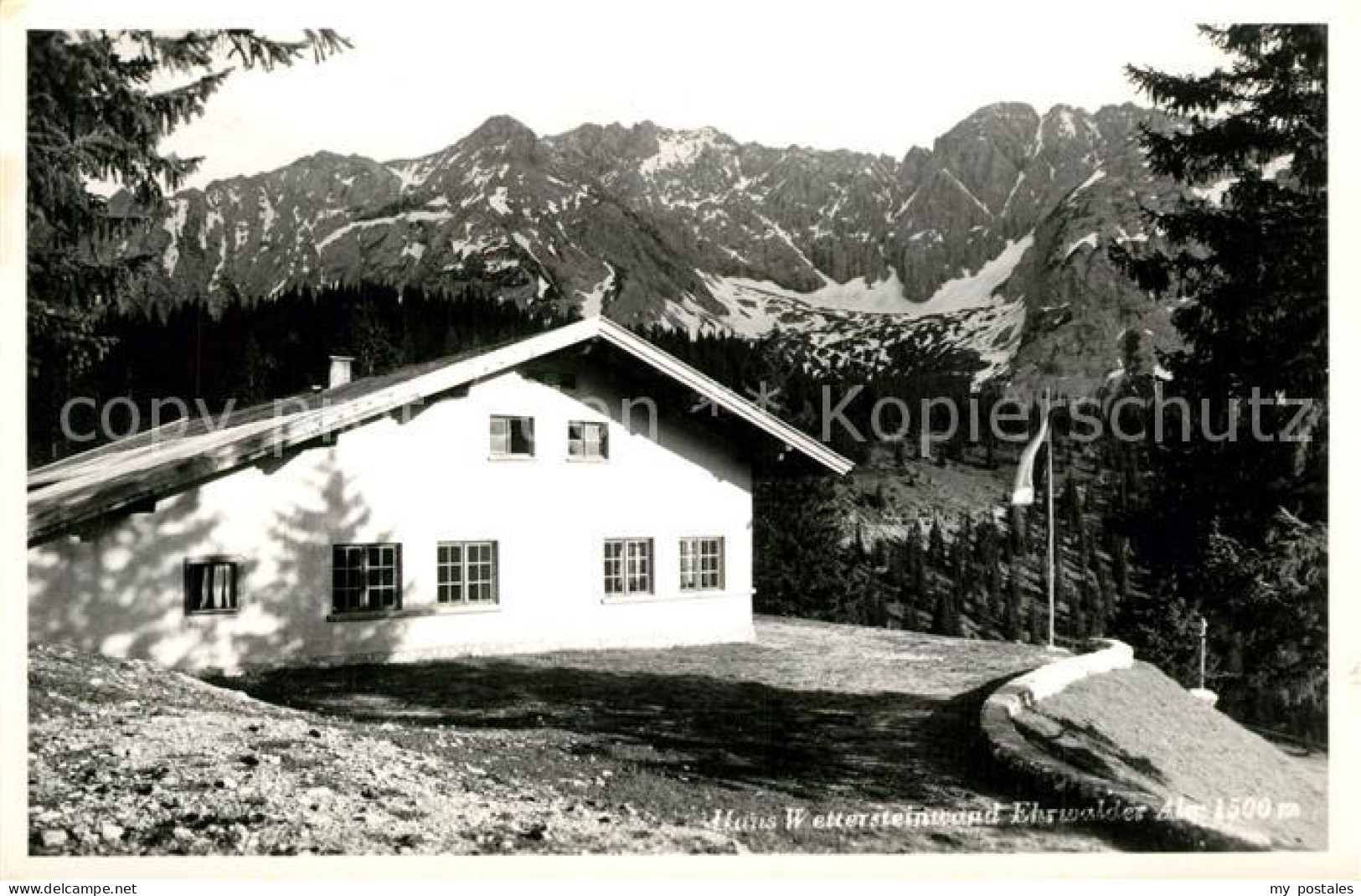 73277696 Wetterstein Haus Wettersteinwand Wetterstein - Oberstdorf