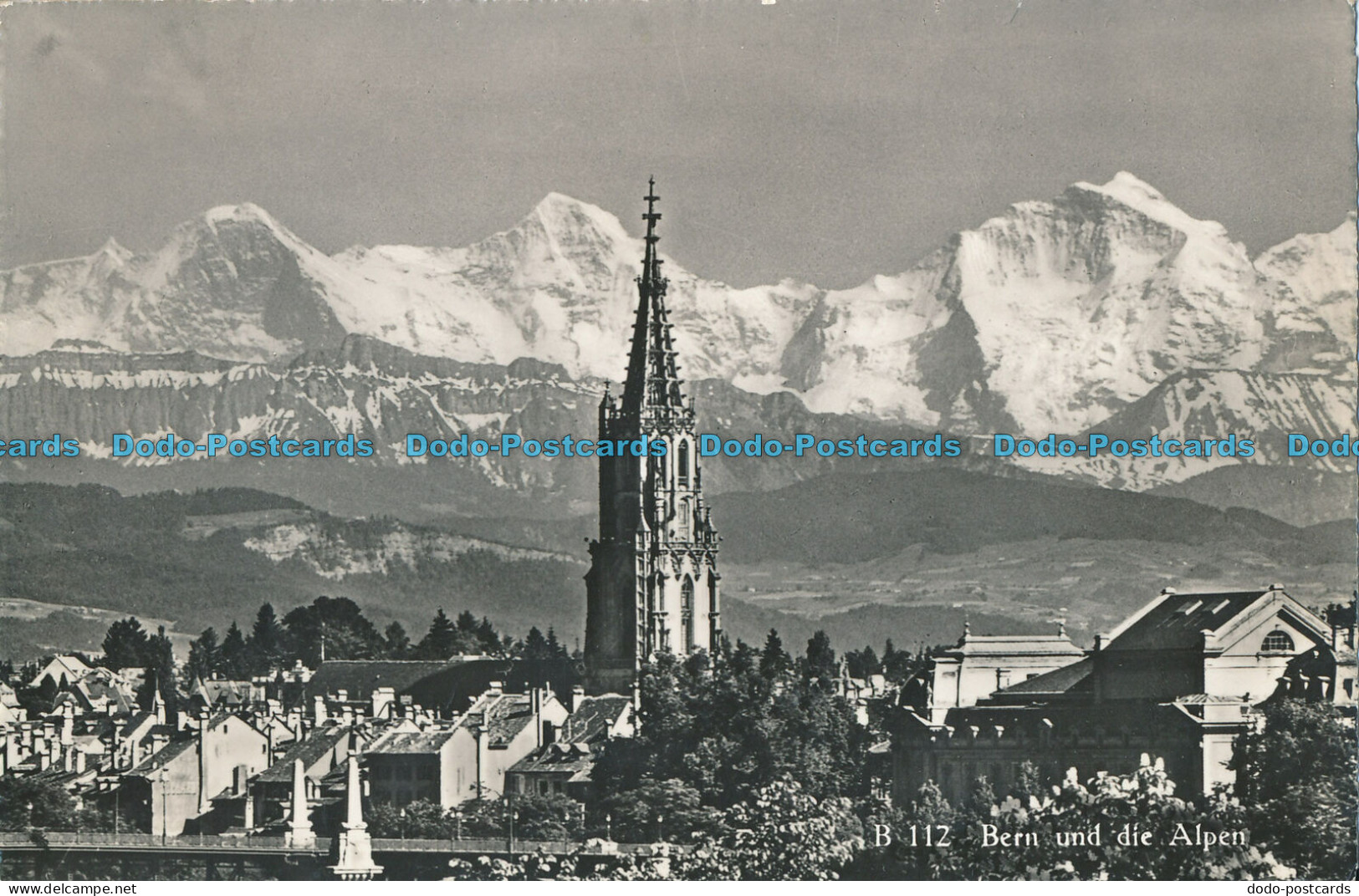 R011232 Bern Und Die Alpen. A. Boss. 1960 - Monde
