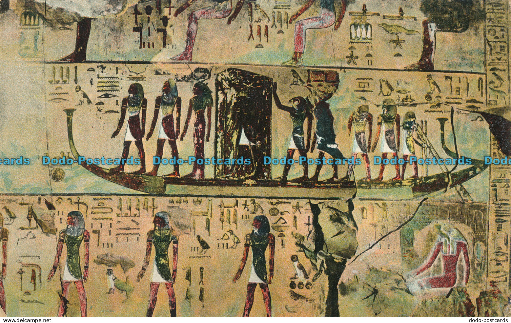 R011480 Thebes. Valley Of The Tombs Of The Kings. Paintings In The Tomb No 17 Of - Monde