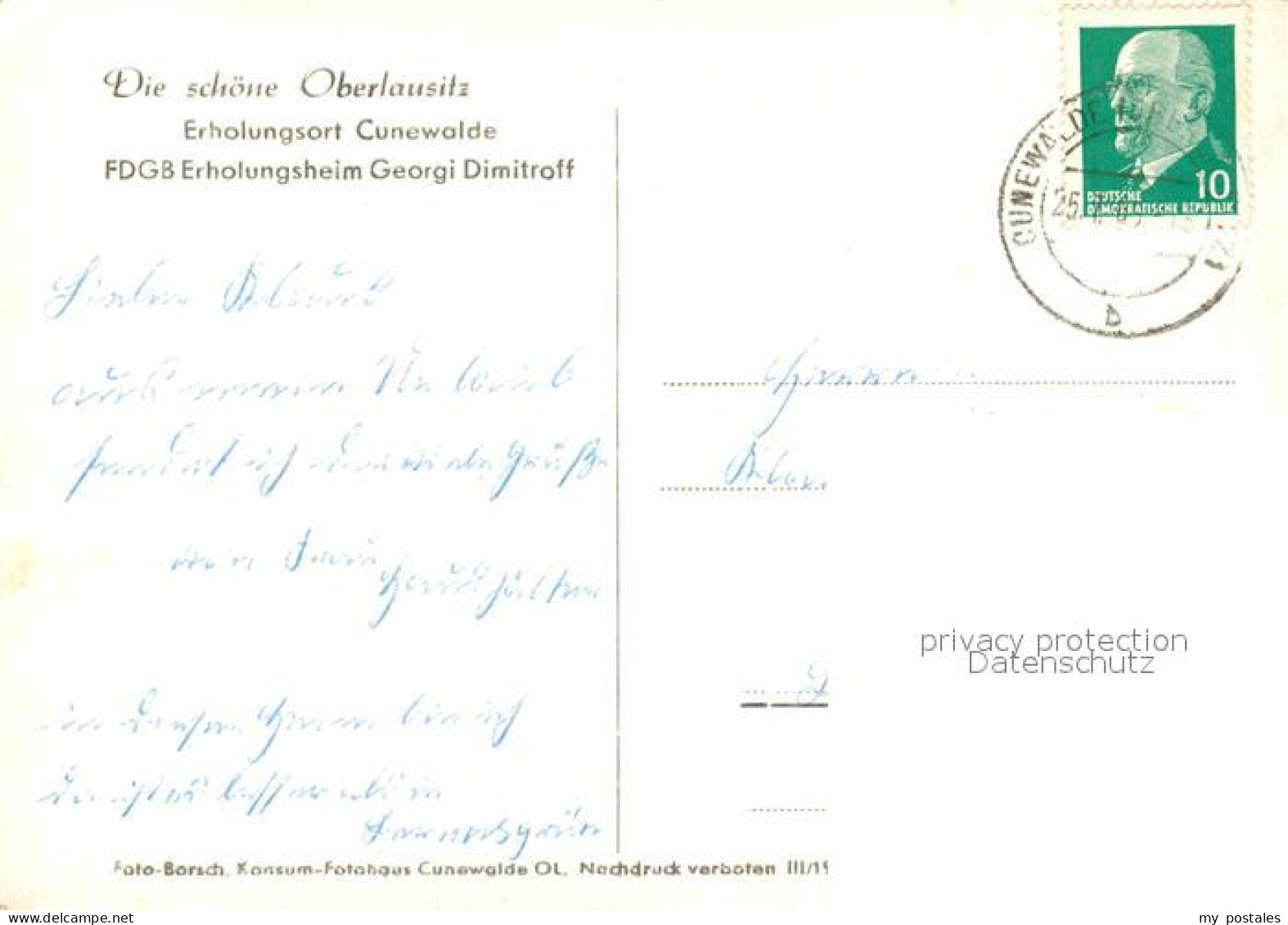 73276858 Cunewalde Erholungsheim Geogi Dimitroff Cunewalde - Cunewalde