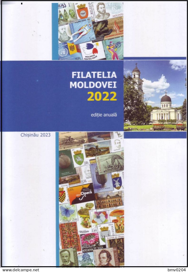 2023 2022 Moldova Illustrated Catalog Of Postal Issues Of The Republic Of Moldova 2022 Romanian Language. Chisinau - Moldavië
