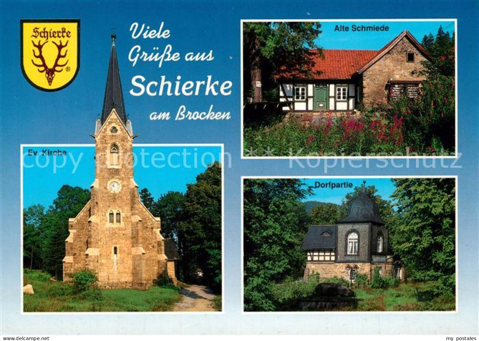 73276820 Schierke Harz Kirche Alte-Schmiede  Schierke Harz - Schierke