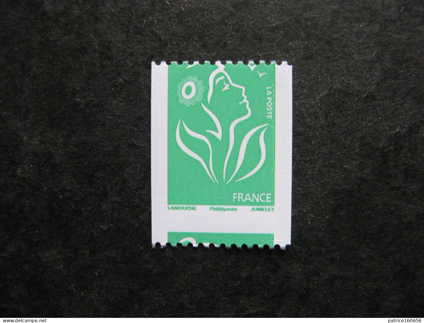 TB N° 3742Ab, Piquage à Cheval Sans N° Noir Au Verso ,neuf XX . - Unused Stamps