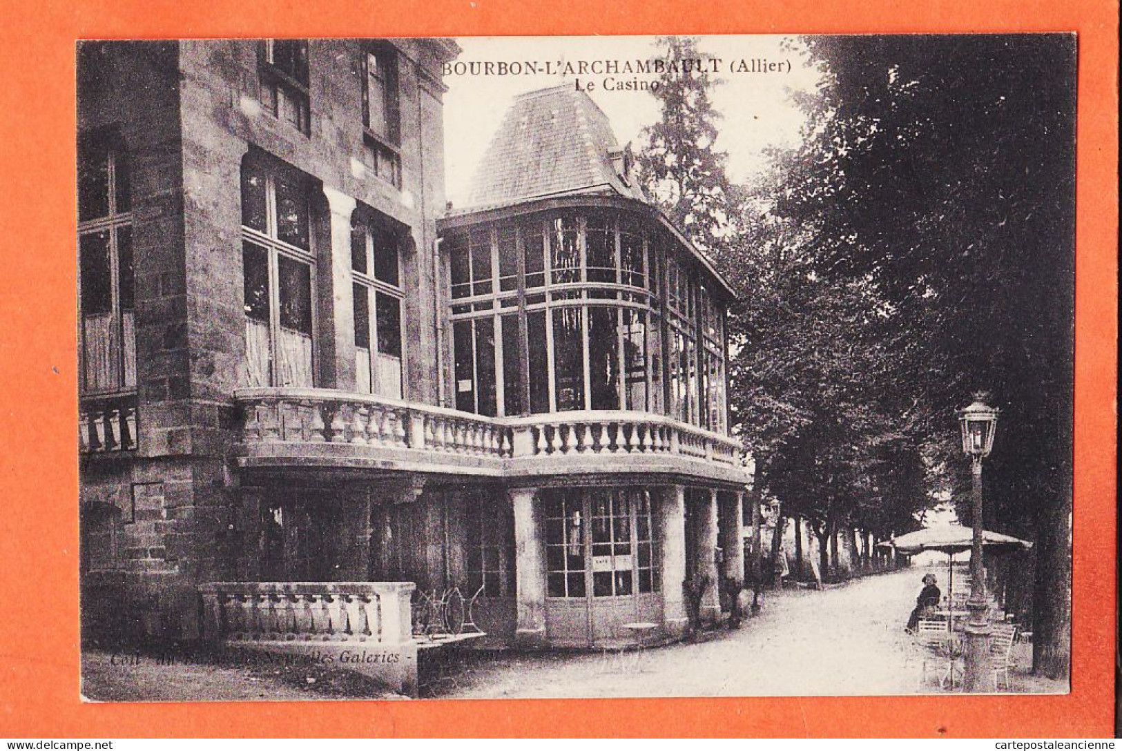 08062 / ⭐ ◉ BOURBON-L'ARCHAMBAULT 03-Allier ◉ CASINO 1919 ◉ Collection Bazar Nouvelles Imprimeur M-T Limoges  - Bourbon L'Archambault