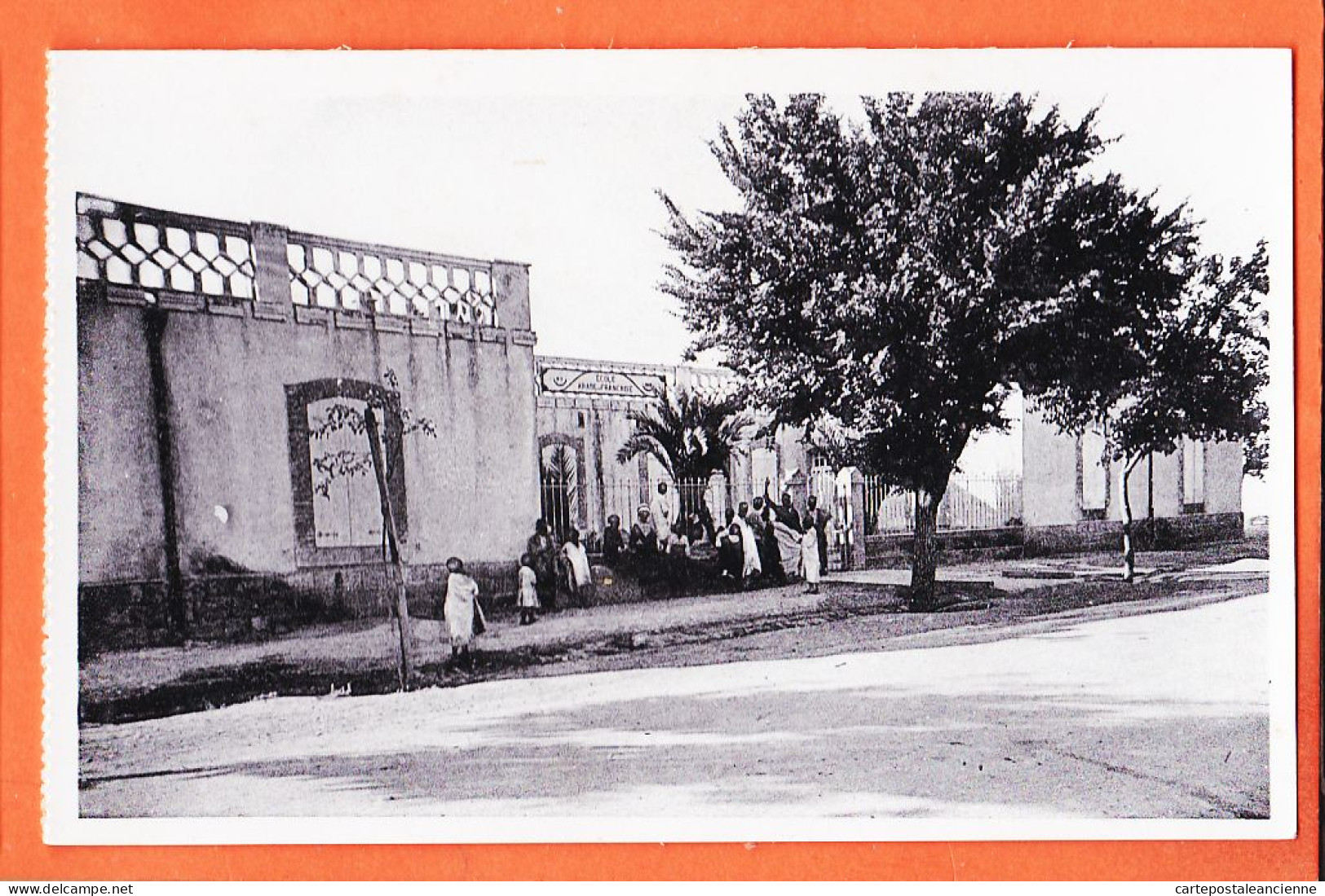 08189 ● BARIKA Constantine Algérie Ecole Arabe Française 1940s Photo-Bromure ALBERT Alger N°9 - Sonstige & Ohne Zuordnung