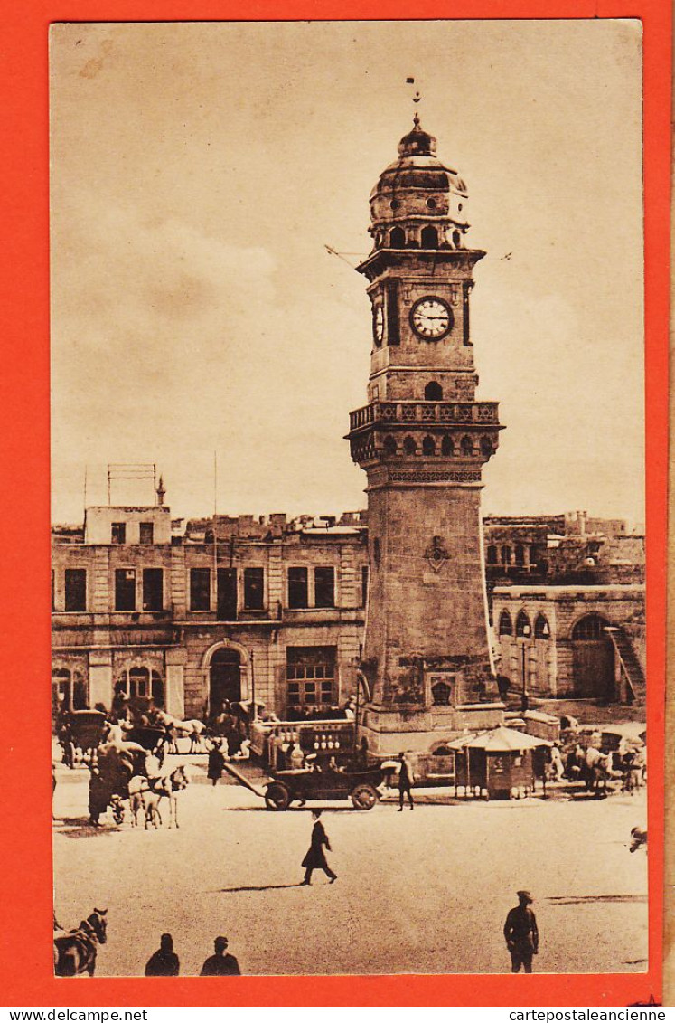 08003 ● ● ALEP Syrie Rue BAB-El-FARA Grand Horloge Ville 1926 Edition CHOUHA Freres N°27 - Syrie