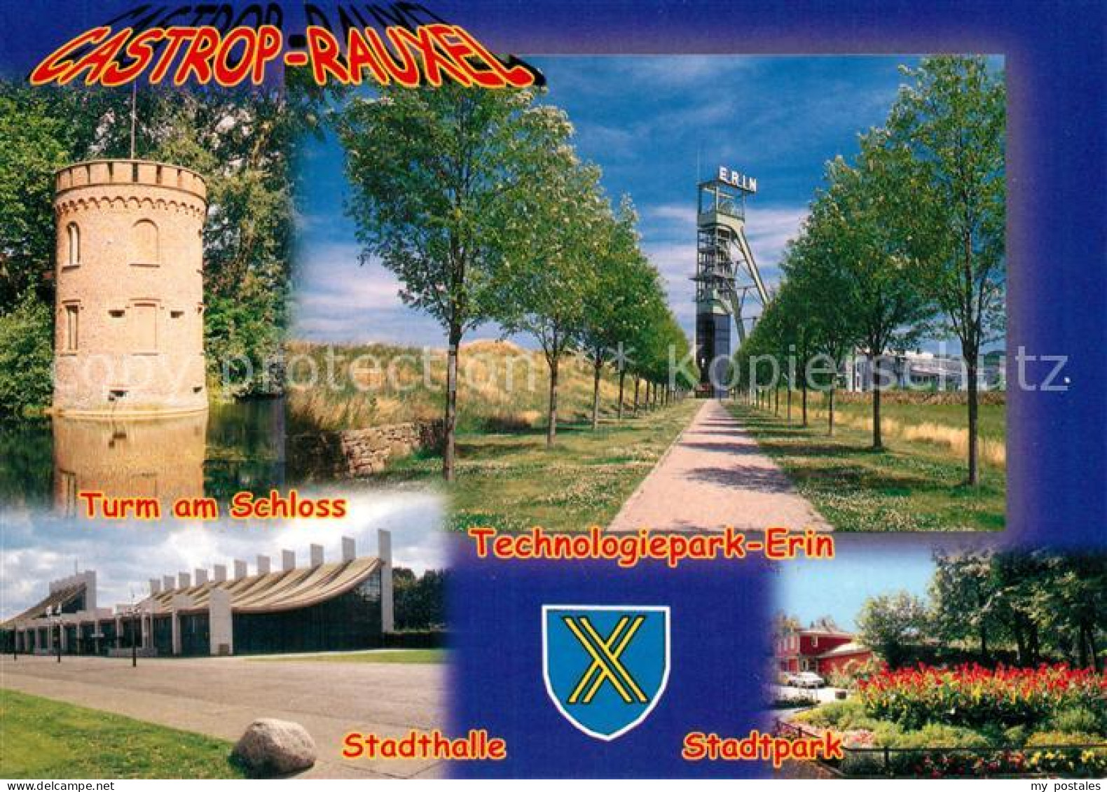 73272886 Castrop-Rauxel Schlossturm Technologiepark Erin Stadthalle Stadtpark Ca - Castrop-Rauxel