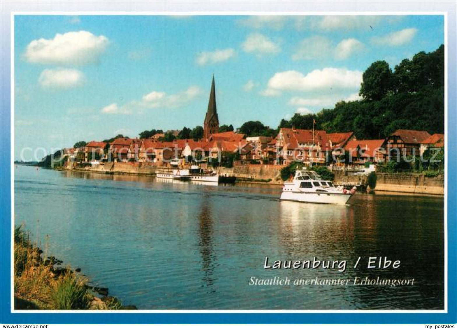 73272865 Lauenburg Elbe Stadtpanorama Lauenburg Elbe - Lauenburg