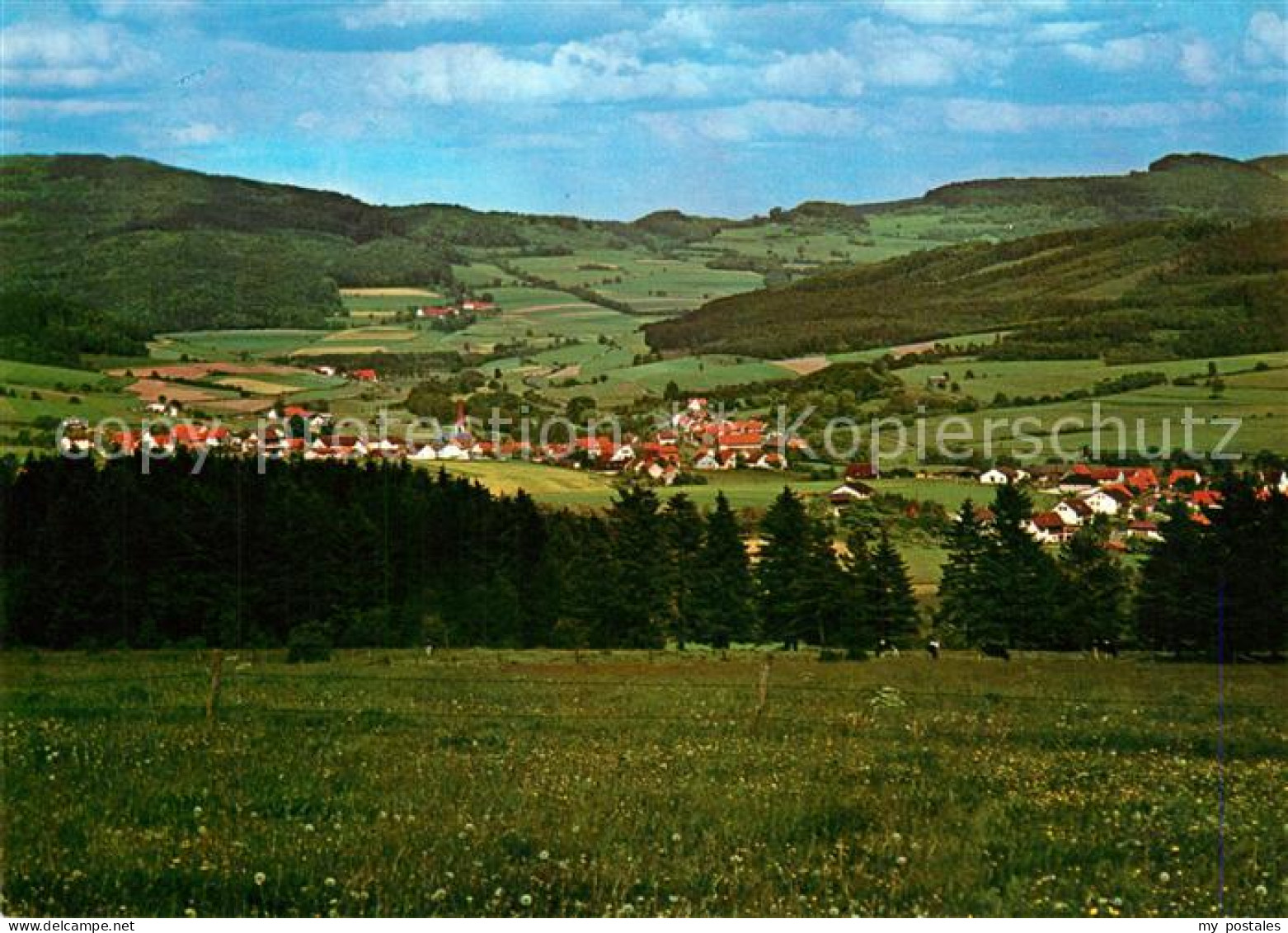 73272642 Eckweisbach Panorama Liebhards Eckweisbach - Hilders