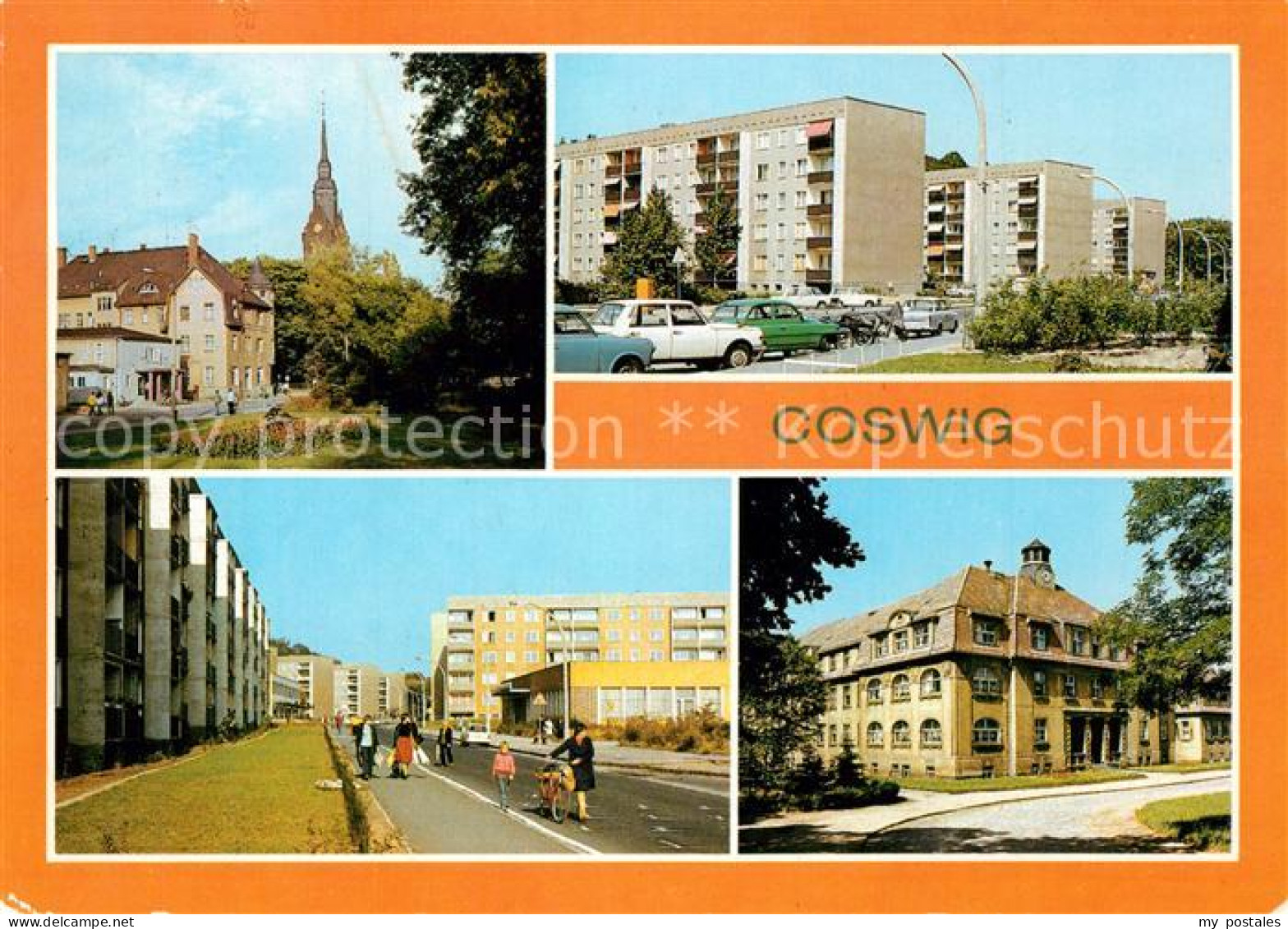 73272635 Coswig Sachsen Friedrich Engels Platz Strasse Der Befreiung Pflegeheim  - Coswig