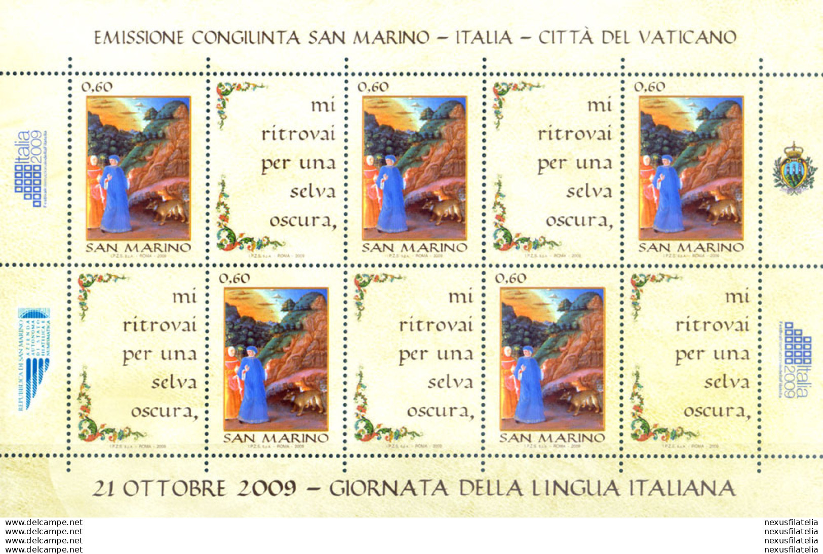 Giornata Della Lingua Italiana 2009. - Andere & Zonder Classificatie