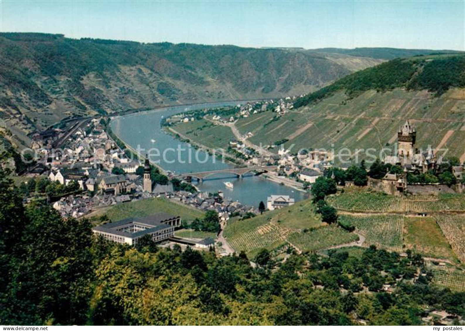 73272593 Cochem Mosel Fliegeraufnahme Cochem Mosel - Cochem