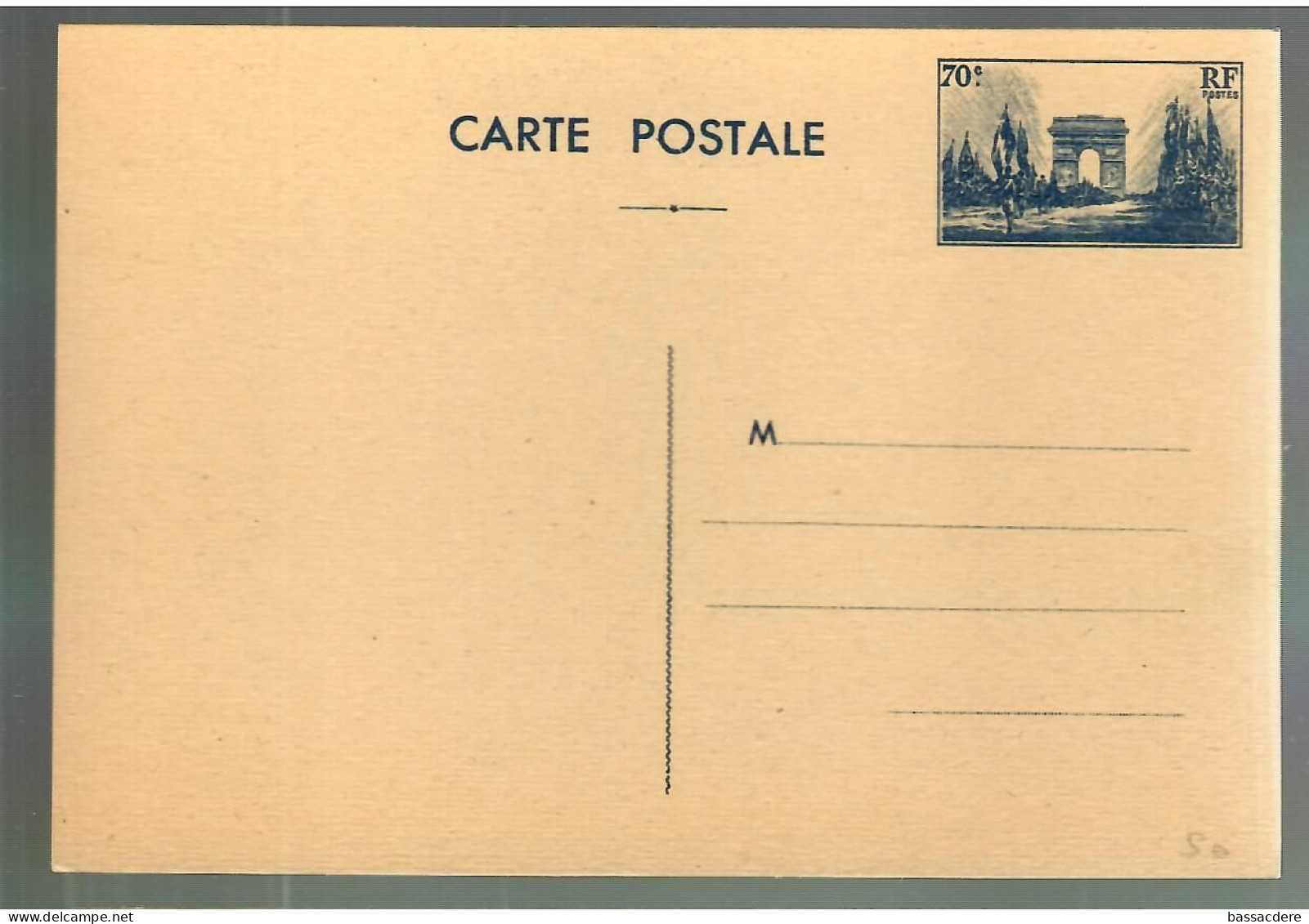 80130 -  ARC DE TRIOMPHE - Cartoline Postali E Su Commissione Privata TSC (ante 1995)
