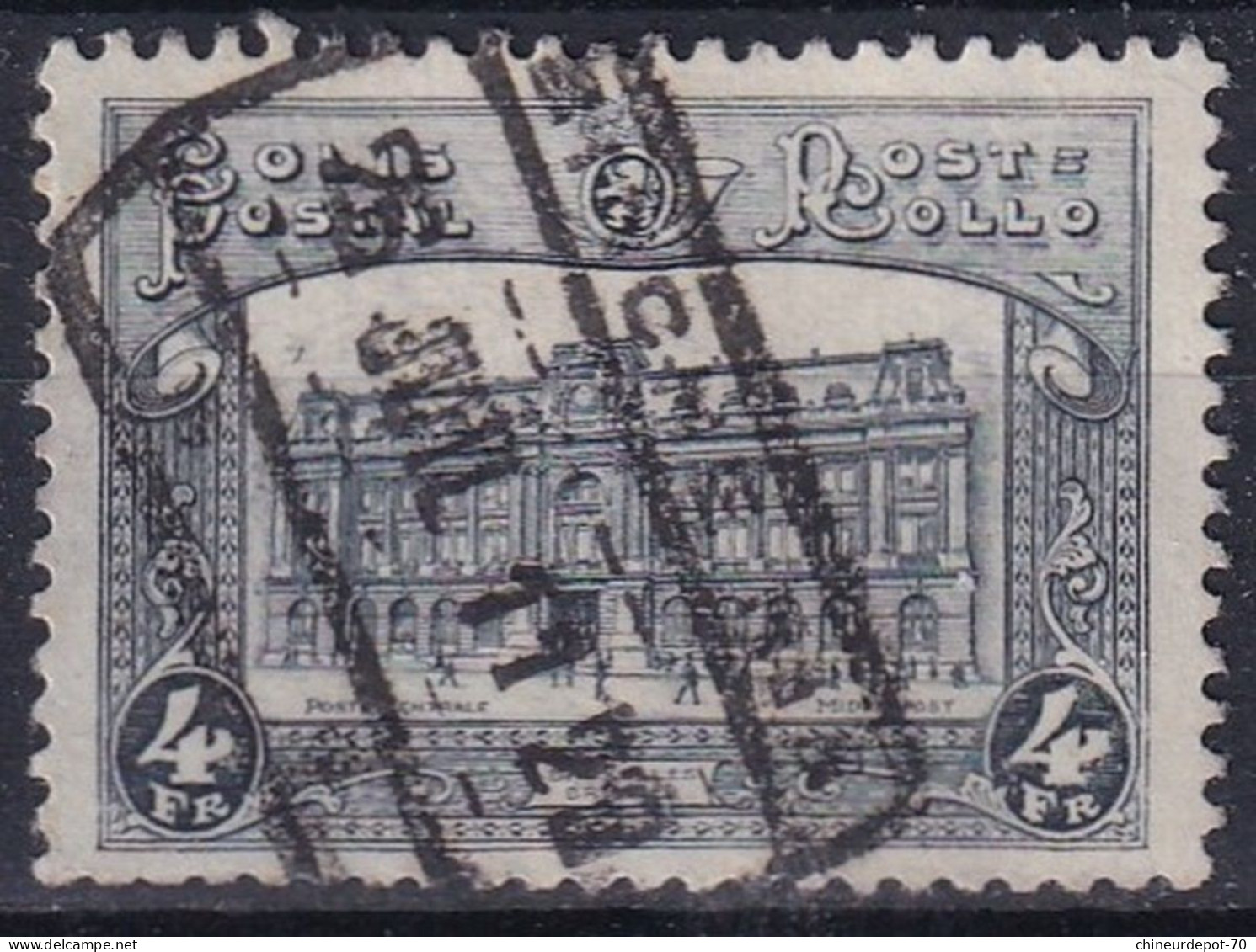 Belgique Chemin De Fer Cachet BINCHE - Oblitérés