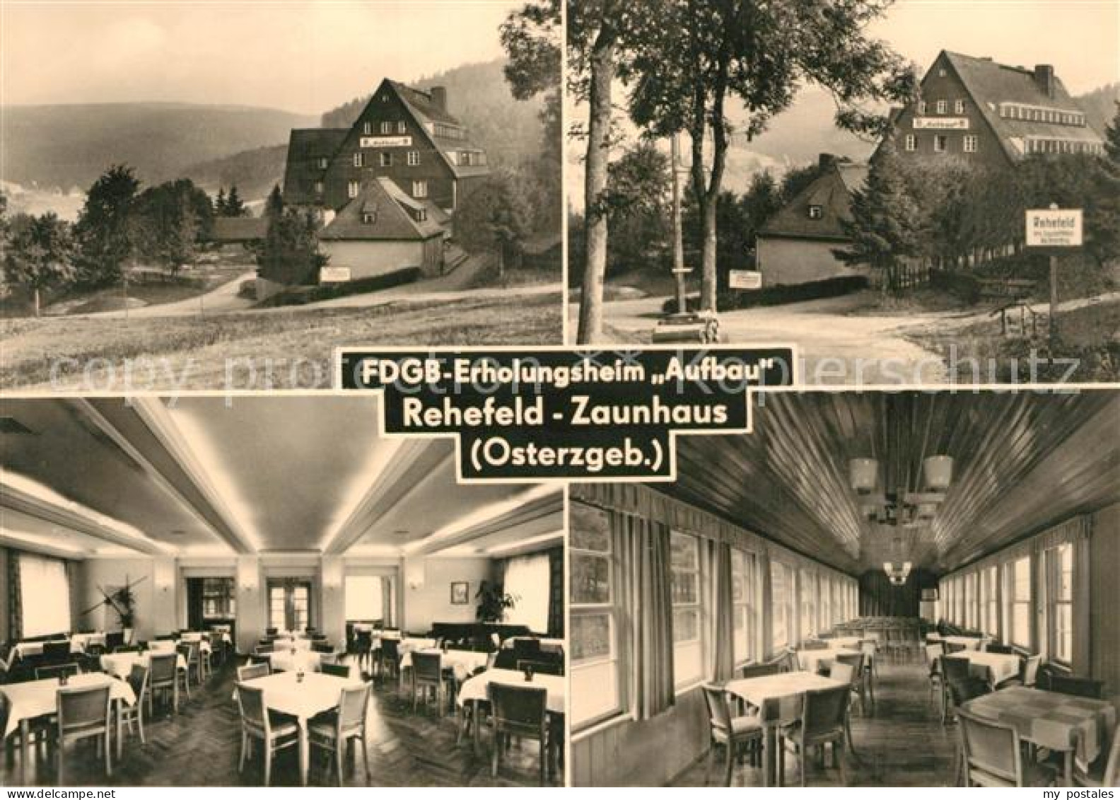 73272033 Rehefeld-Zaunhaus FDGB Erholungsheim Aufbau Rehefeld-Zaunhaus - Altenberg