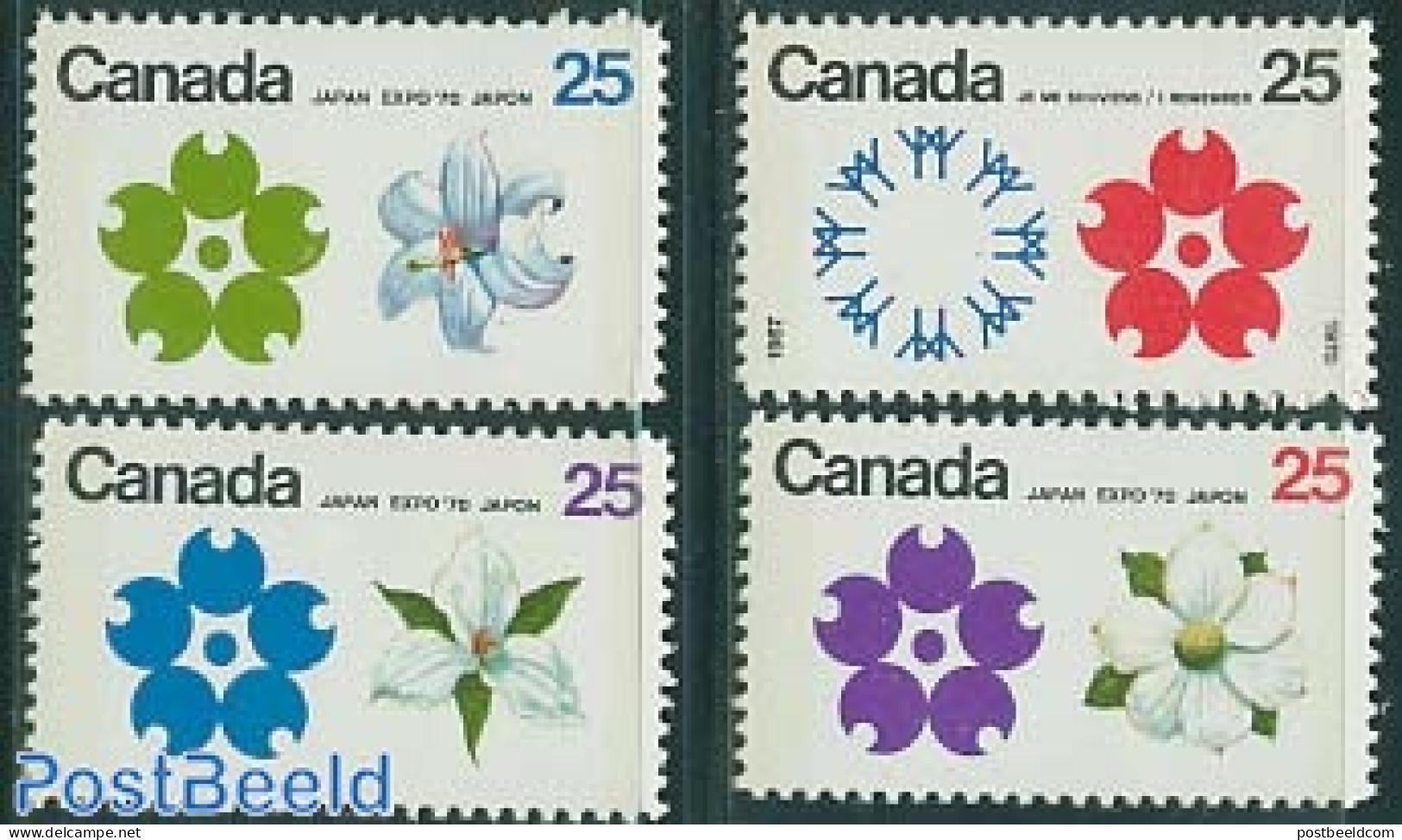 Canada 1970 Expo 70 4v, Phosphor, Mint NH, Various - World Expositions - Nuevos