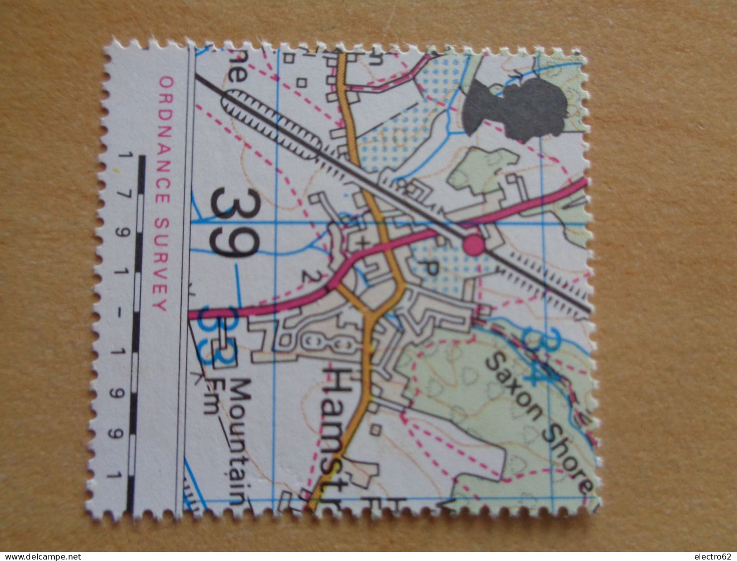 Grande Bretagne Great Britain Service Cartographique Offset Mapping Map Maps Carte Cartes Großbitannien Brittannië 1991 - Geografía