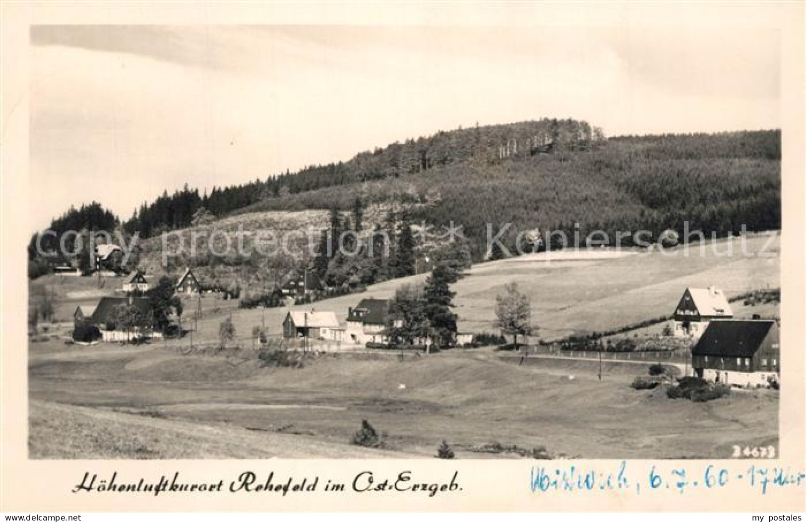 73271870 Rehefeld-Zaunhaus Teilansicht Hoehenluftkurort Rehefeld-Zaunhaus - Altenberg