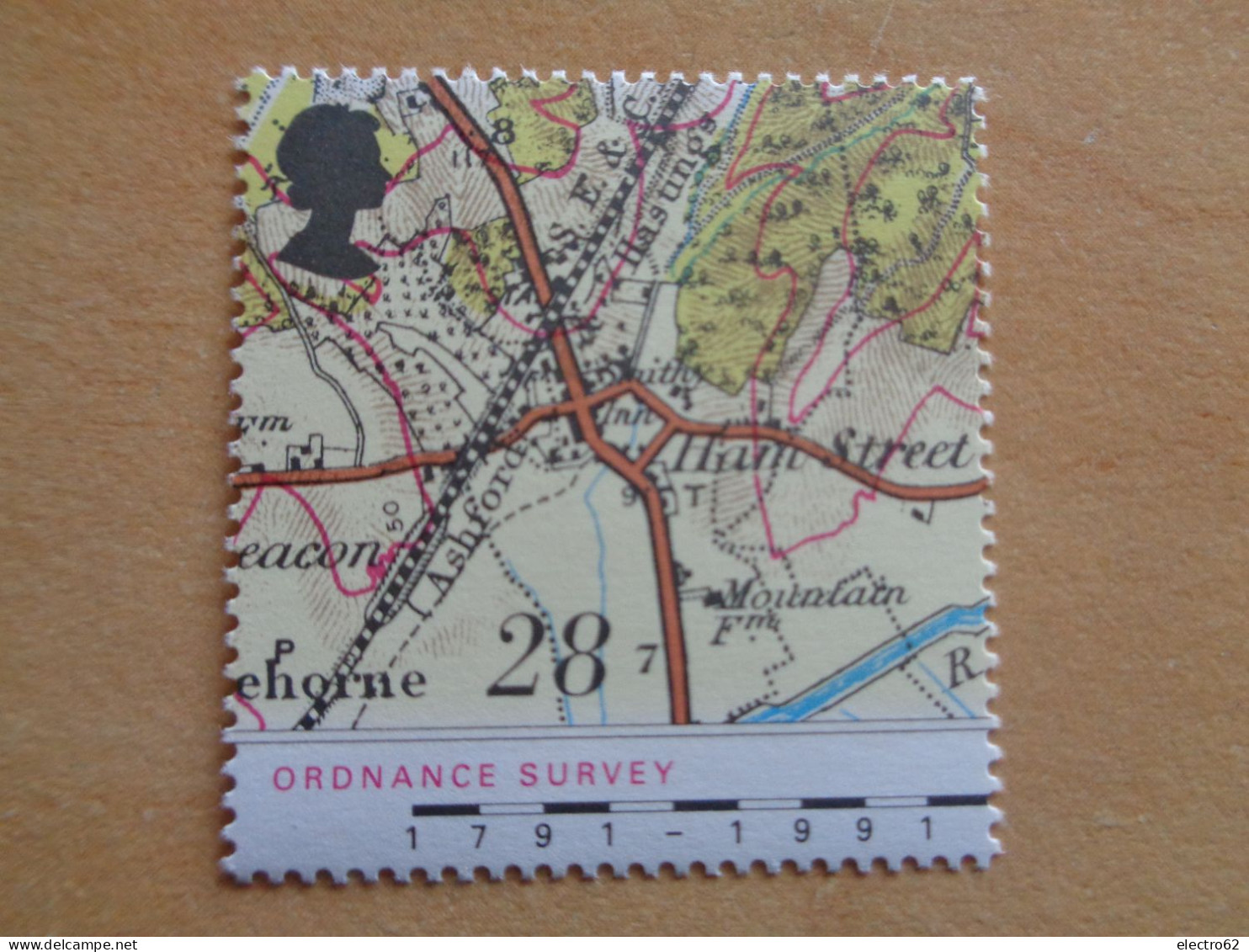 Grande Bretagne Great Britain Service Cartographique Offset Mapping Map Maps Carte Cartes Großbitannien Brittannië 1991 - Geografía