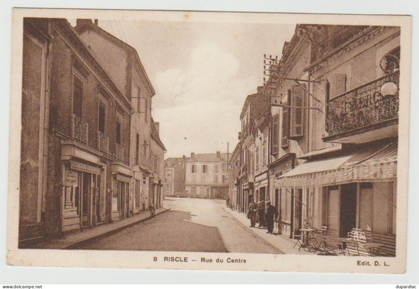 32 - Gers / RISCLE -- Rue Du Centre. - Riscle