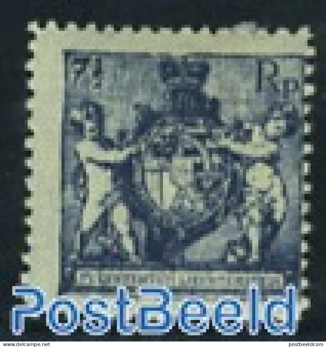 Liechtenstein 1921 7.5Rp, Perf. 12.5, Stamp Out Of Set, Unused (hinged) - Nuevos