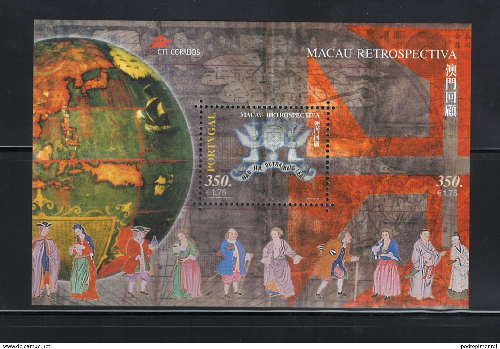 Portugal Stamps 1999 "Macau Retrospective" Condition MNH Minisheet #2639 - Ungebraucht