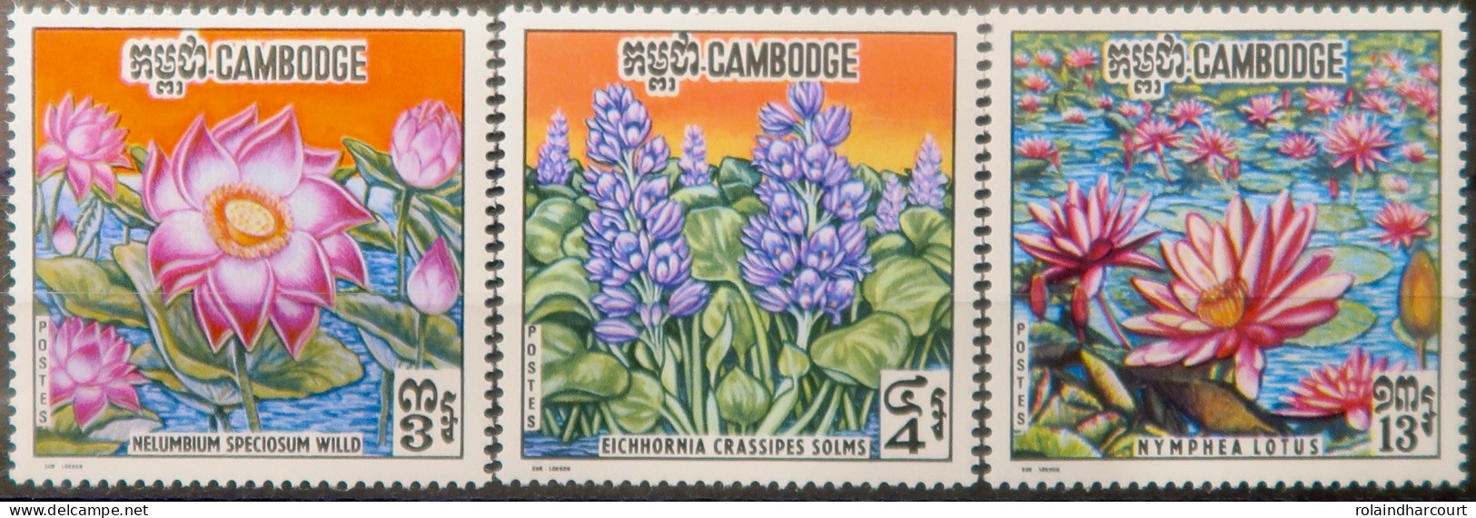 R2253/798 - CAMBODGE - 1970 - N°246 à 248 NEUFS** - Cambodja