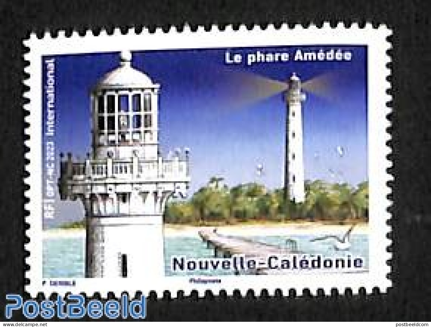 New Caledonia 2023 Amédée Lighthouse 1v, Mint NH, Various - Lighthouses & Safety At Sea - Unused Stamps