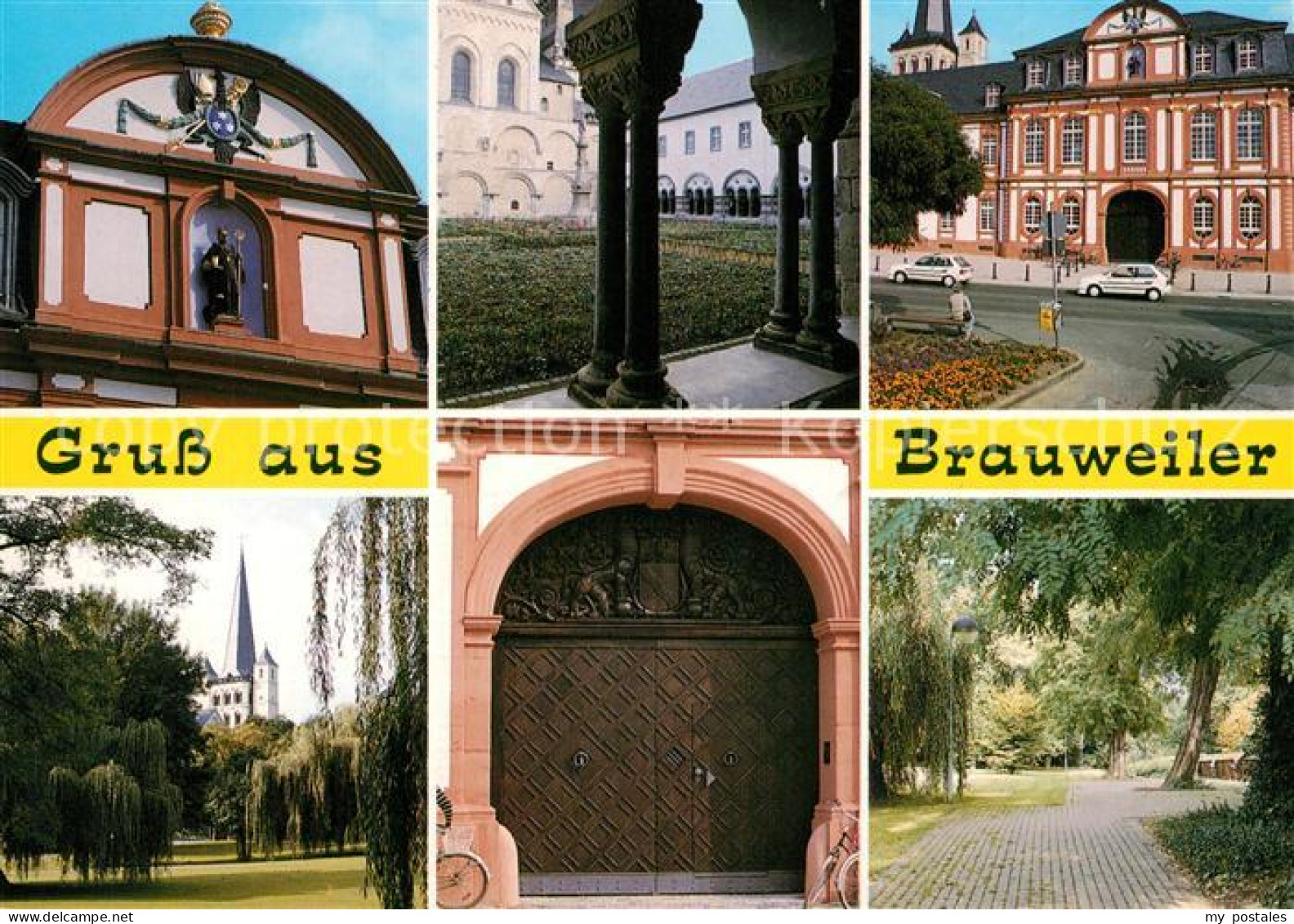 73271540 Brauweiler Rheinland Abtei Kirche Parkanlagen Brauweiler Rheinland - Pulheim