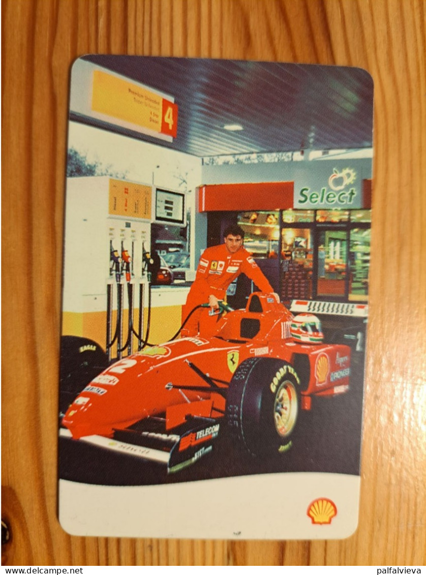 Phonecard Bulgaria - Car, Ferrari, Shell - Bulgaria