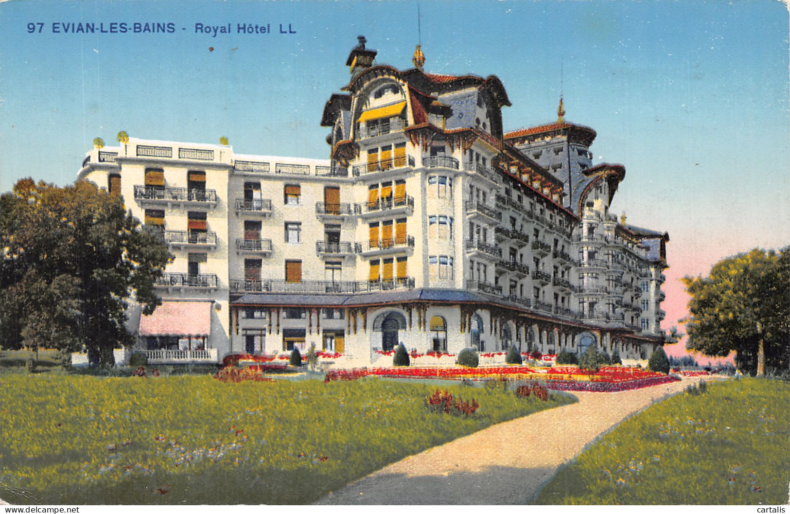 74-EVIAN LES BAINS-N°4466-F/0041 - Evian-les-Bains