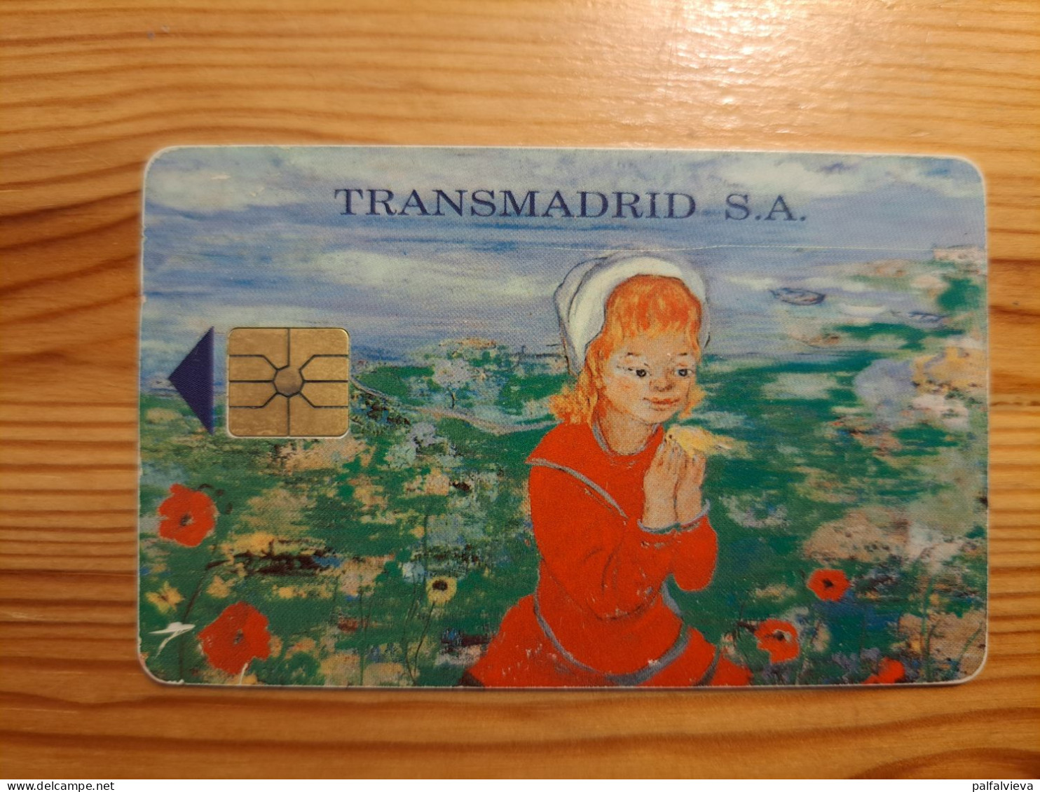 Phonecard Croatia - Painting, Transmadrid S.A. - Croatie