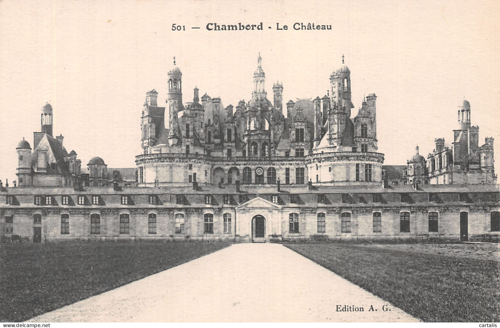 41-CHAMBORD-N°4466-G/0029 - Chambord