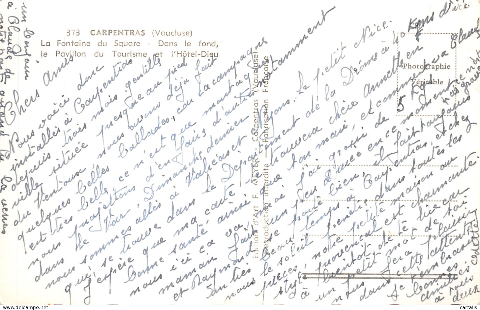 84-CARPENTRAS-N°4467-A/0045 - Carpentras