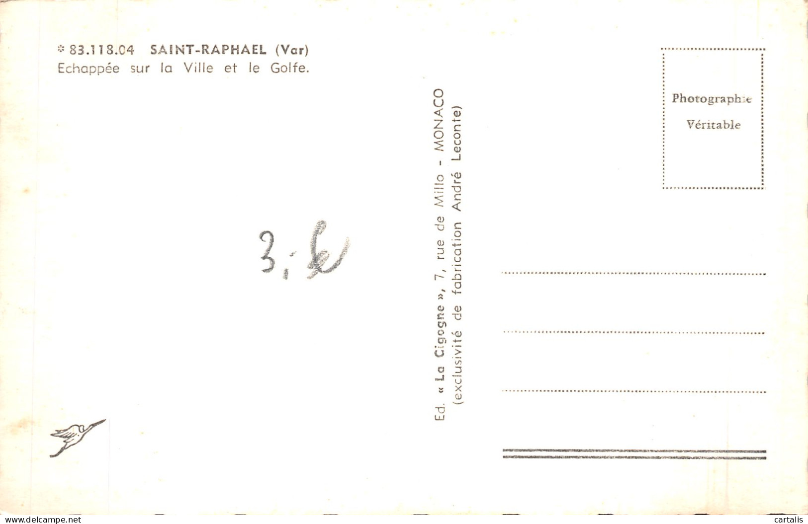83-SAINT RAPHAEL-N°4467-E/0195 - Saint-Raphaël