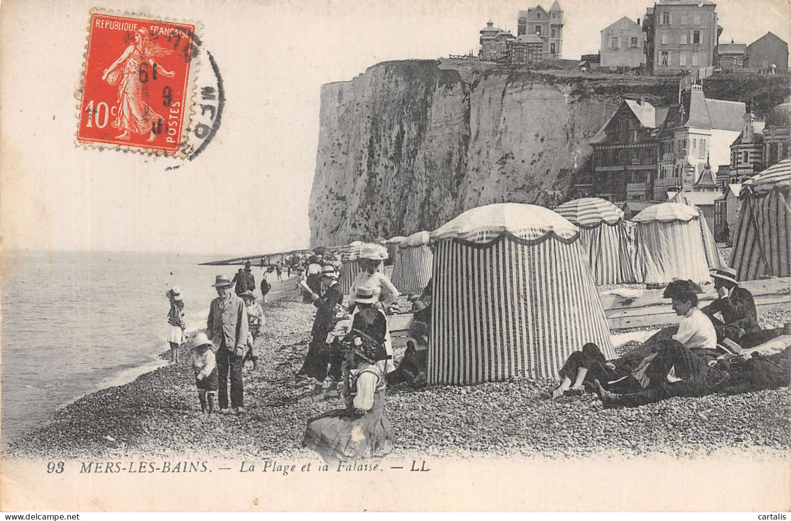 76-MERS LES BAINS-N°4467-D/0143 - Mers Les Bains