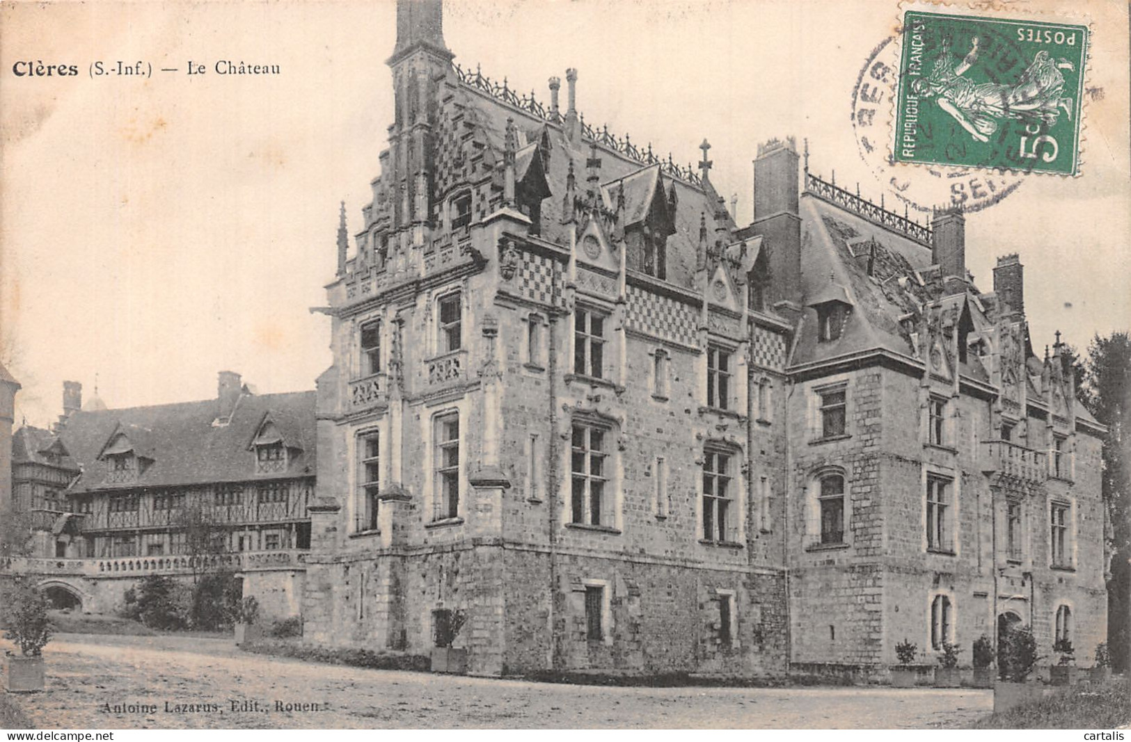 76-CLERES-N°4467-H/0111 - Clères