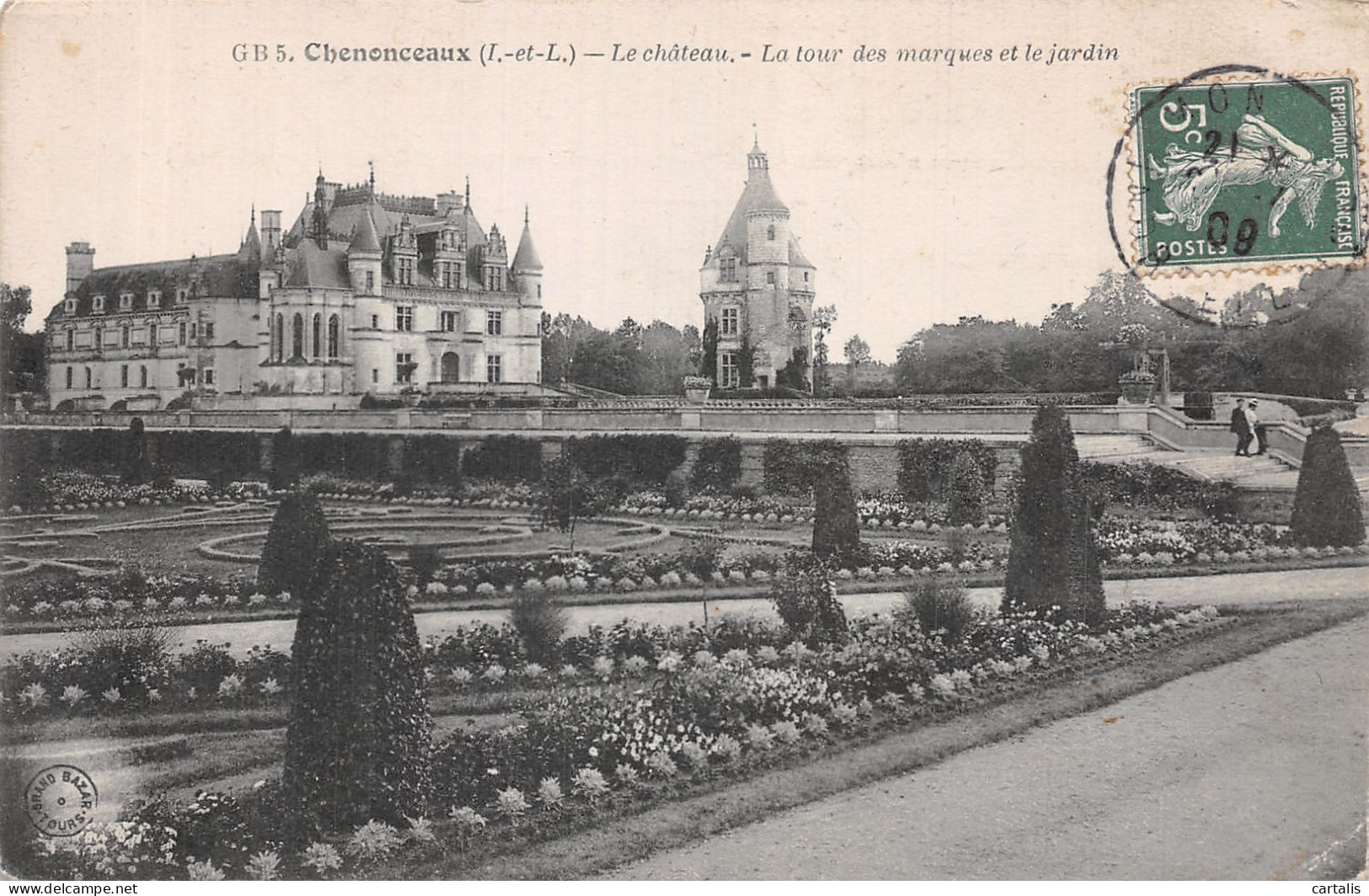 37-CHENONCEAUX-N°4467-G/0277 - Chenonceaux