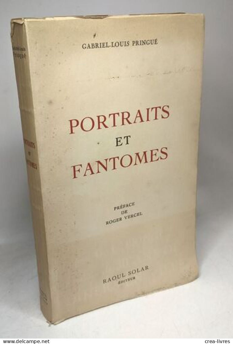 Portraits Et Fantômes - Préface De Roger Vercel - Psychologie & Philosophie