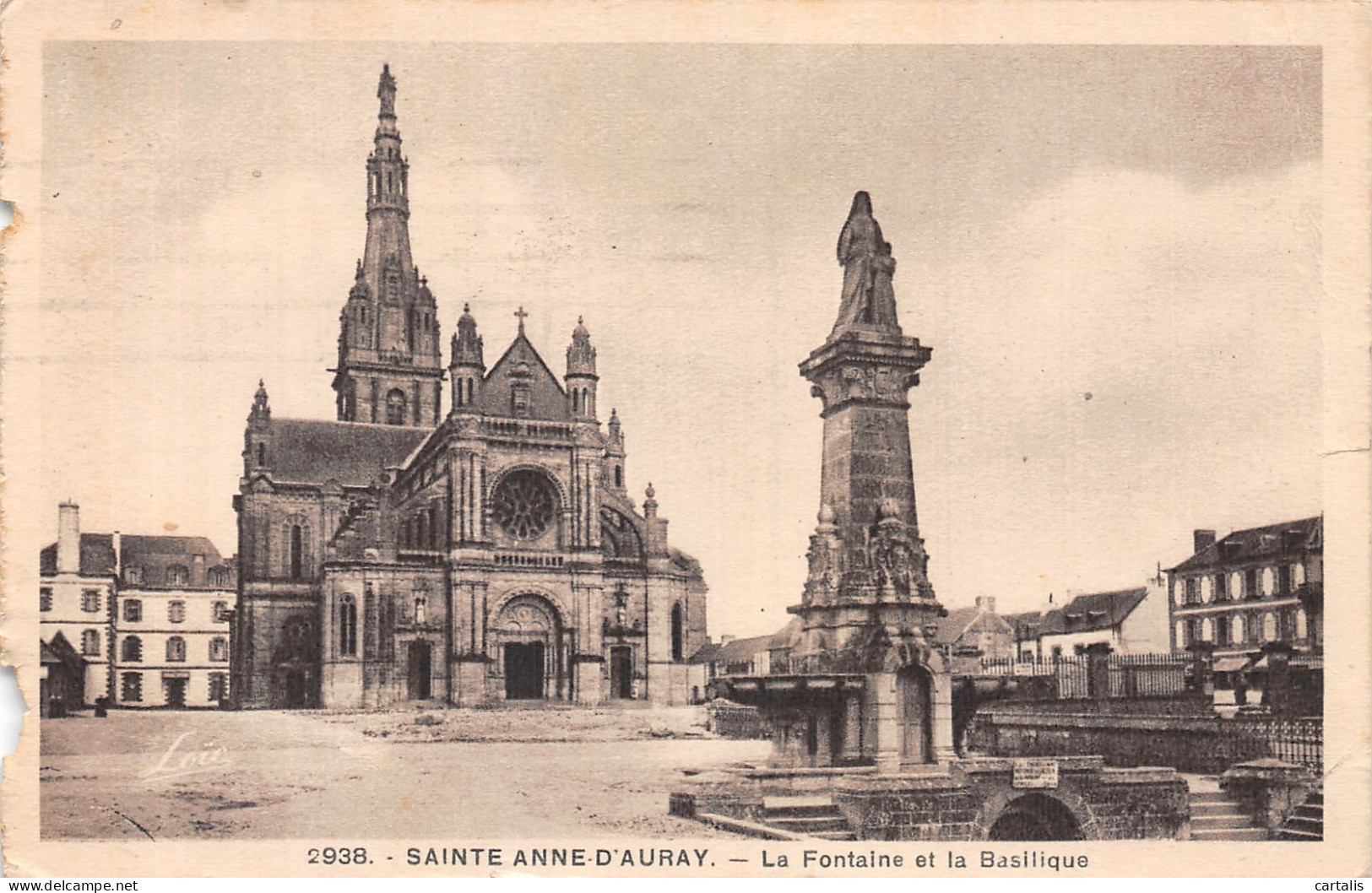 56-SAINTE ANNE D AURAY-N°4467-F/0003 - Sainte Anne D'Auray