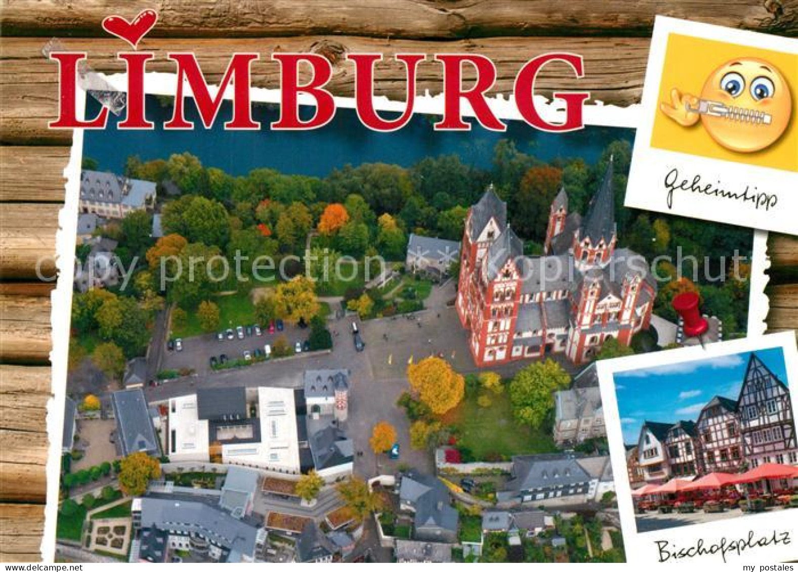 73271370 Limburg Lahn Fliegeraufnahme Bischofsplatz Limburg Lahn - Limburg