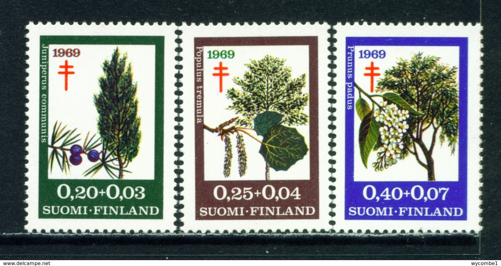 FINLAND  -  1969 TB Relief Fund Set Unmounted/Never Hinged Mint - Neufs