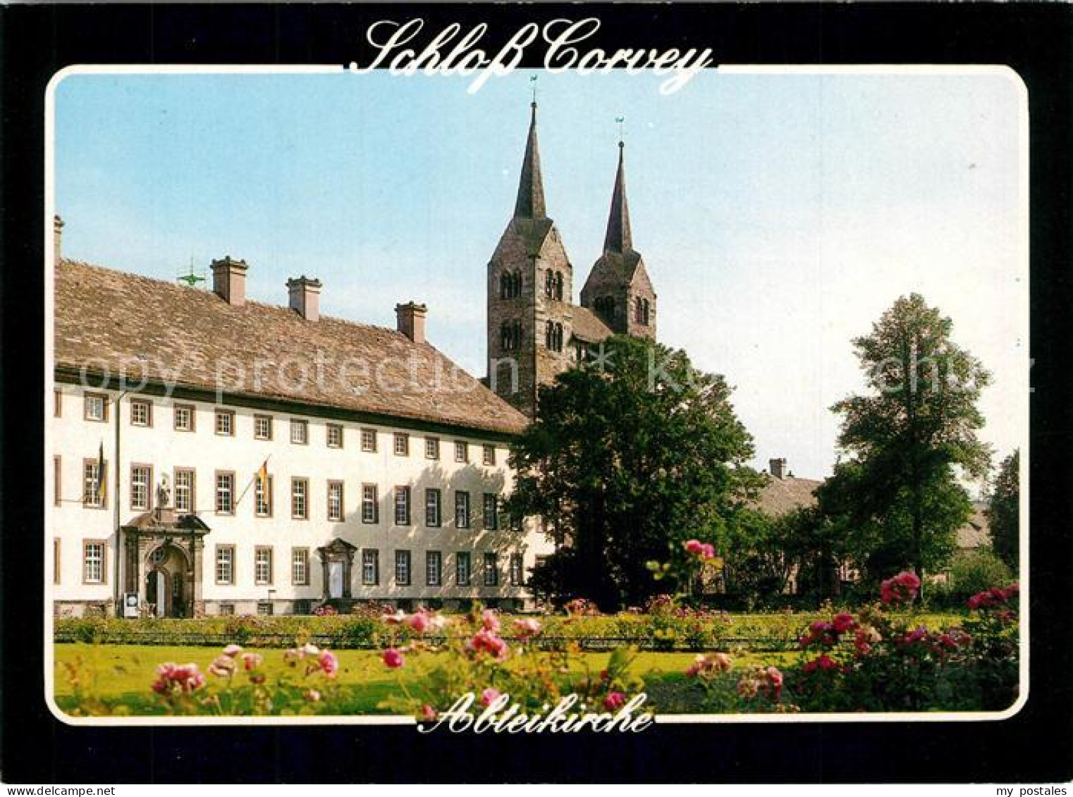 73271351 Corvey Schloss Ehemalige Gefuerstete Reichsabtei Corvey - Hoexter