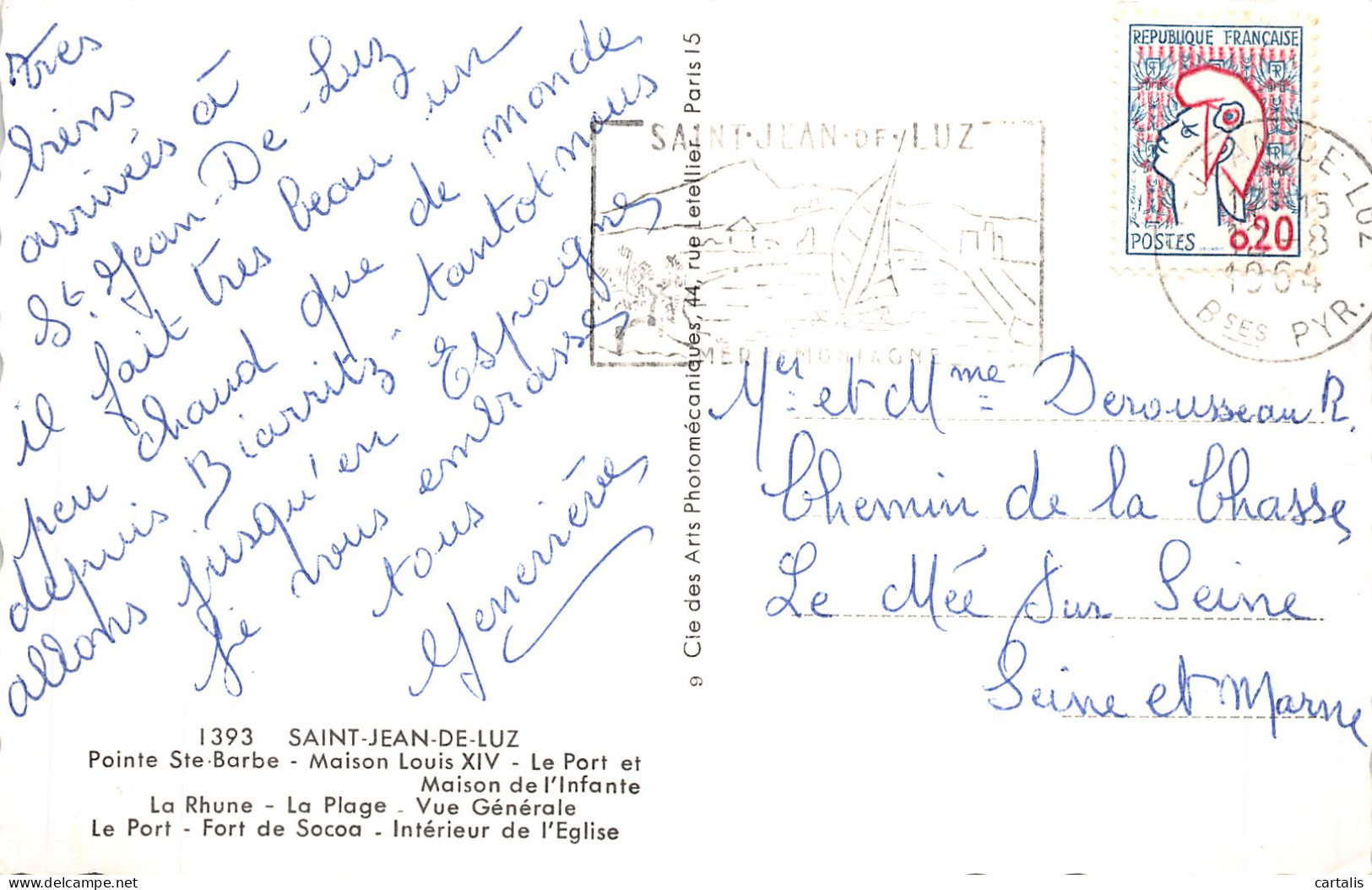 64-SAINT JEAN DE LUZ-N°4468-D/0359 - Saint Jean De Luz