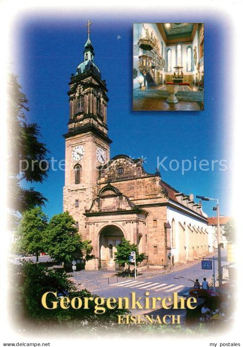 73271329 Eisenach Thueringen Georgenkirche Haupt Stadt Und Pfarrkirche Eisenach  - Eisenach