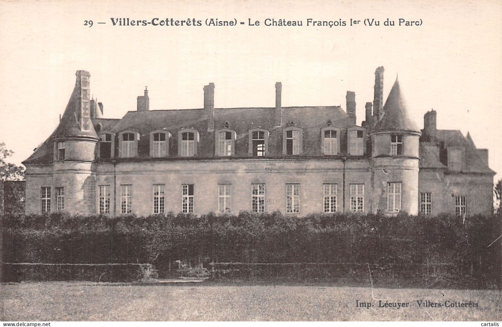 02-VILLERS COTTERETS LE CHATEAU-N°4468-C/0205 - Villers Cotterets