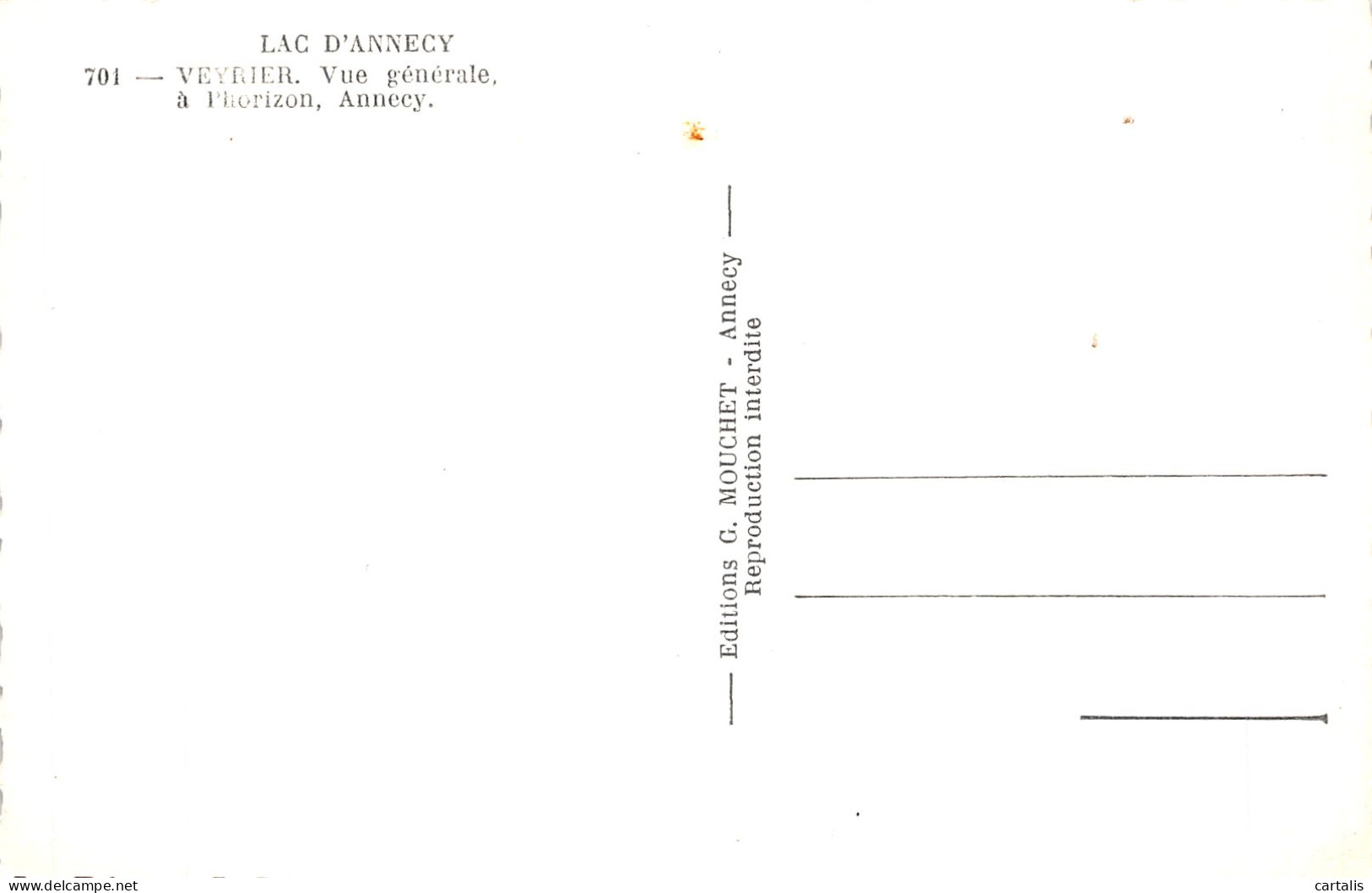 74-ANNECY VEYRIEU-N°4468-C/0161 - Annecy-le-Vieux