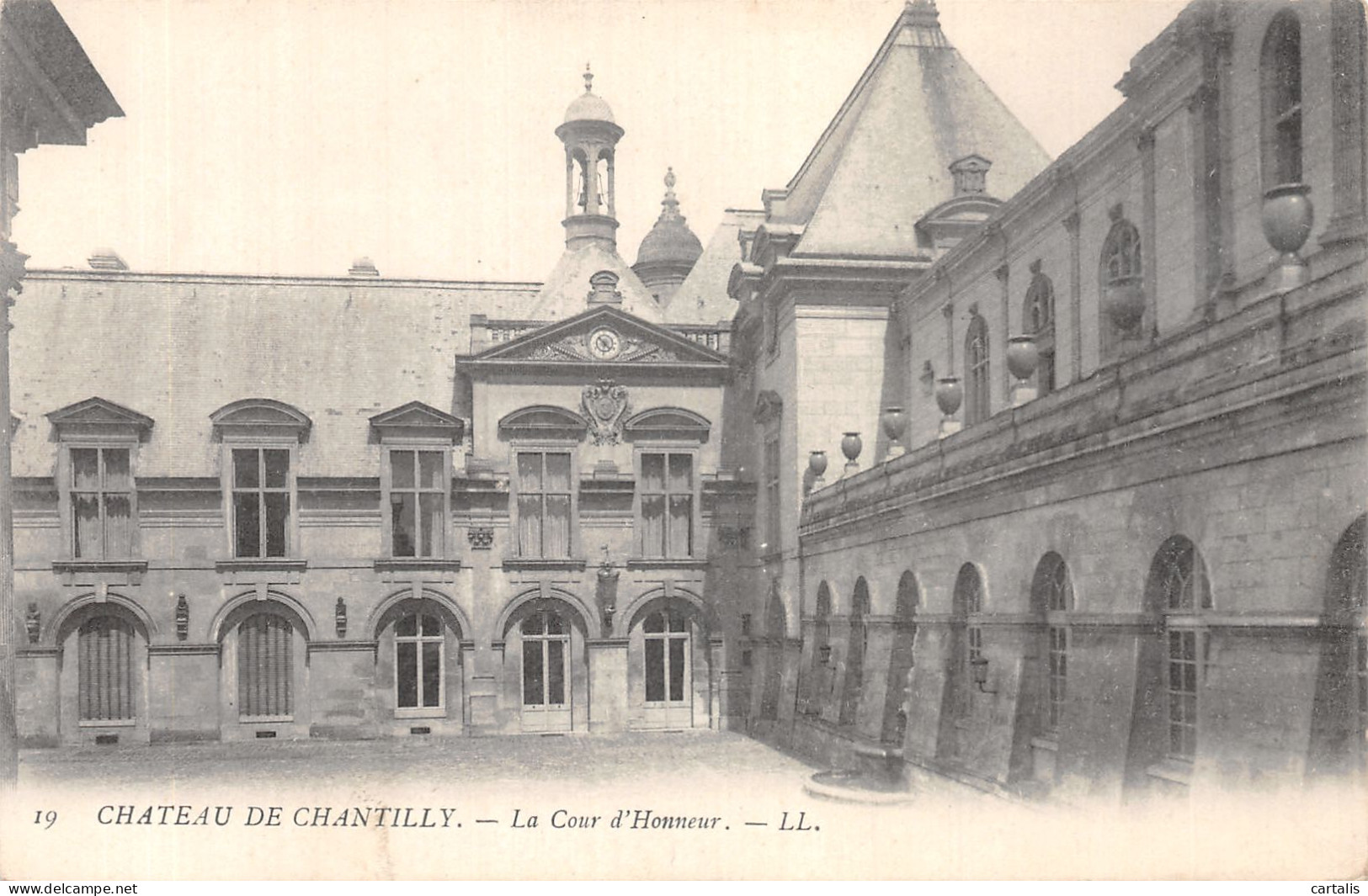 60-CHANTILLY LE CHATEAU-N°4468-F/0175 - Chantilly